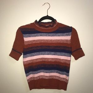 Free People Mock-Neck Sweater